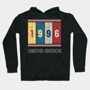 Born in 1996 Vintage Design Hoodie